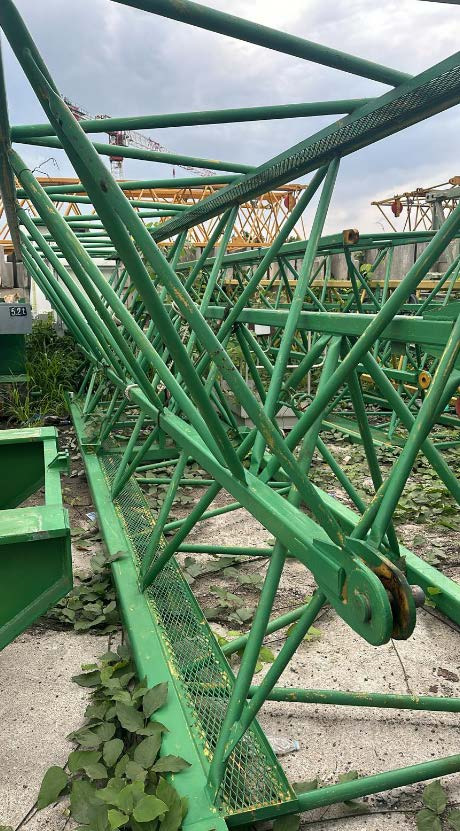 Tower crane XCMG Official Second Hand Tower Crane 20ton XL6025-20 Luffing Tower Crane Price: picture 6