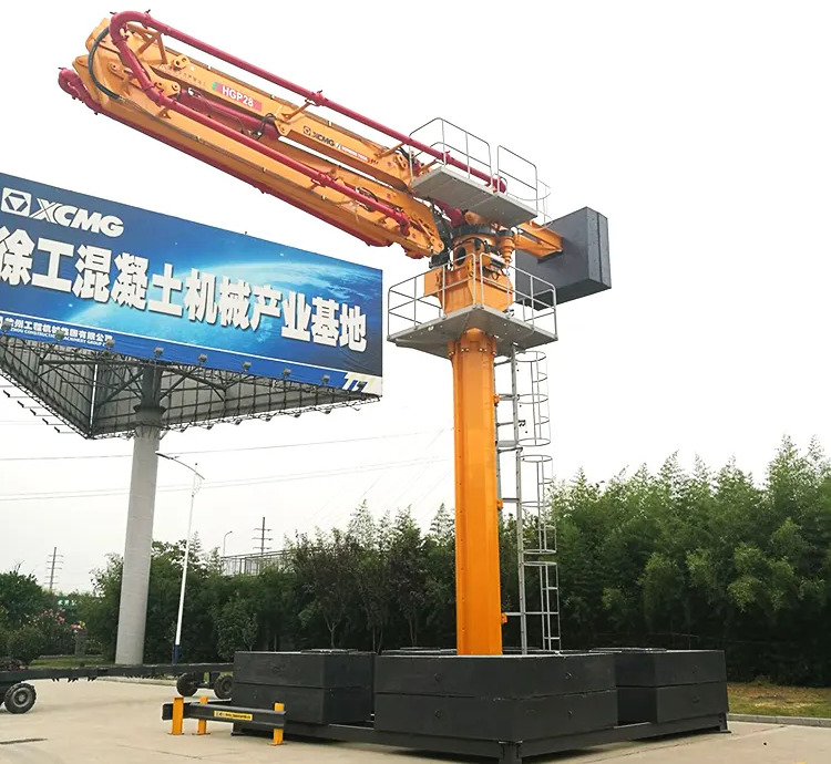 XCMG Schwing Concrete Distributor HGP32 High Efficiency 22kw 32m Hydraulic Spider Concrete Placing Boom Made in China - Stationary concrete pump: picture 3 XCMG Schwing Concrete Distributor HGP32 High Efficiency 22kw 32m Hydraulic Spider Concrete Placing Boom Made in China - Stationary concrete pump: picture 3