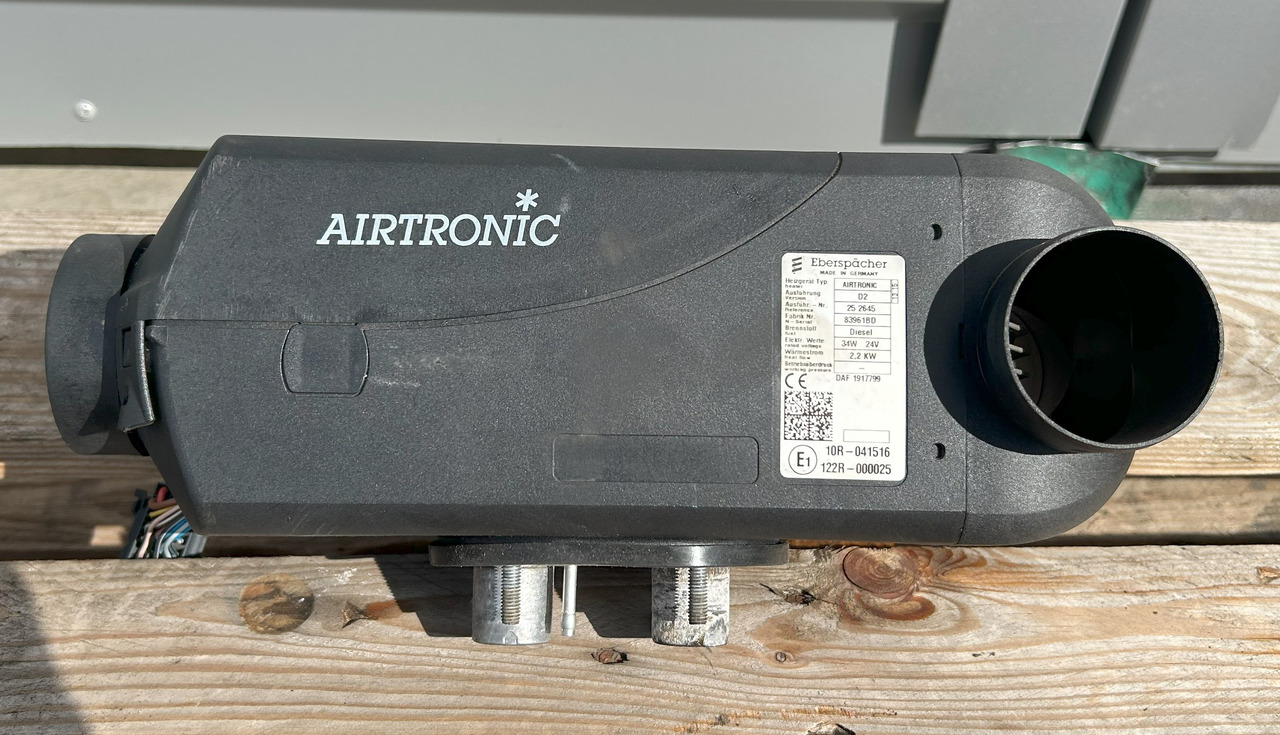 DAF CF EURO 6 WEBASTO AIRTRONIC D2 PARKING HEATER, 2.2 KW - Heating/ Ventilation: picture 1 DAF CF EURO 6 WEBASTO AIRTRONIC D2 PARKING HEATER, 2.2 KW - Heating/ Ventilation: picture 1