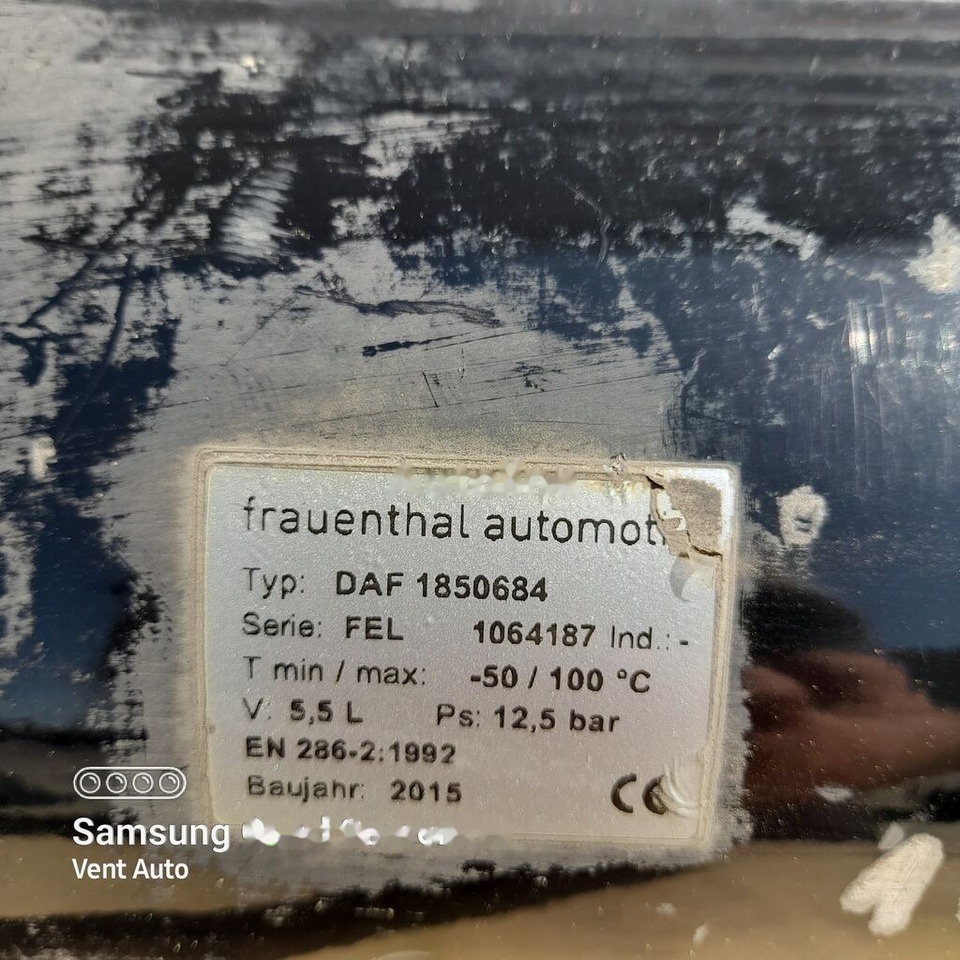 DAF XF 106 1850684 DAF 1850684 truck - Brake parts for Truck: picture 3 DAF XF 106 1850684 DAF 1850684 truck - Brake parts for Truck: picture 3