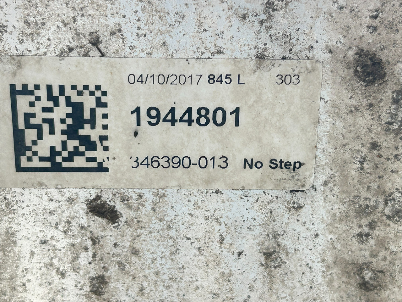 DAF XF 106 480 845L 2327x675x620 - Fuel tank for Truck: picture 3 DAF XF 106 480 845L 2327x675x620 - Fuel tank for Truck: picture 3