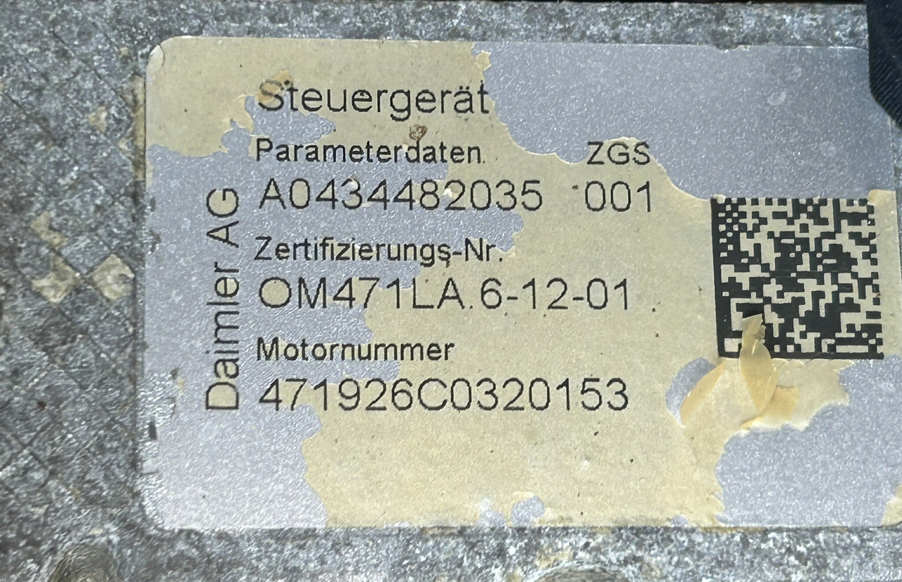 MERCEDES ACTROS MP4 OM471 926 - Engine for Truck: picture 5 MERCEDES ACTROS MP4 OM471 926 - Engine for Truck: picture 5