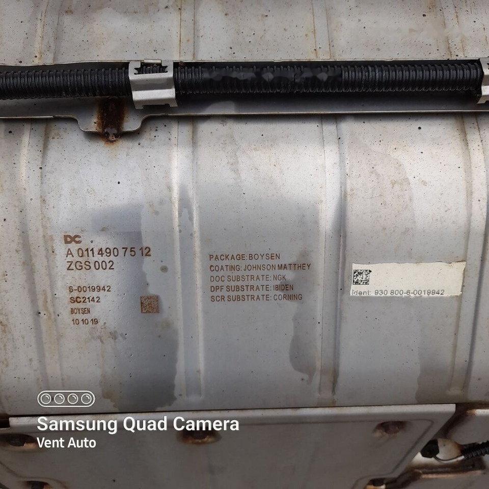 Mercedes-Benz ACTROS MP5 A0114907512 Mercedes-Benz A0114907512 - Catalytic converter for Truck: picture 3 Mercedes-Benz ACTROS MP5 A0114907512 Mercedes-Benz A0114907512 - Catalytic converter for Truck: picture 3