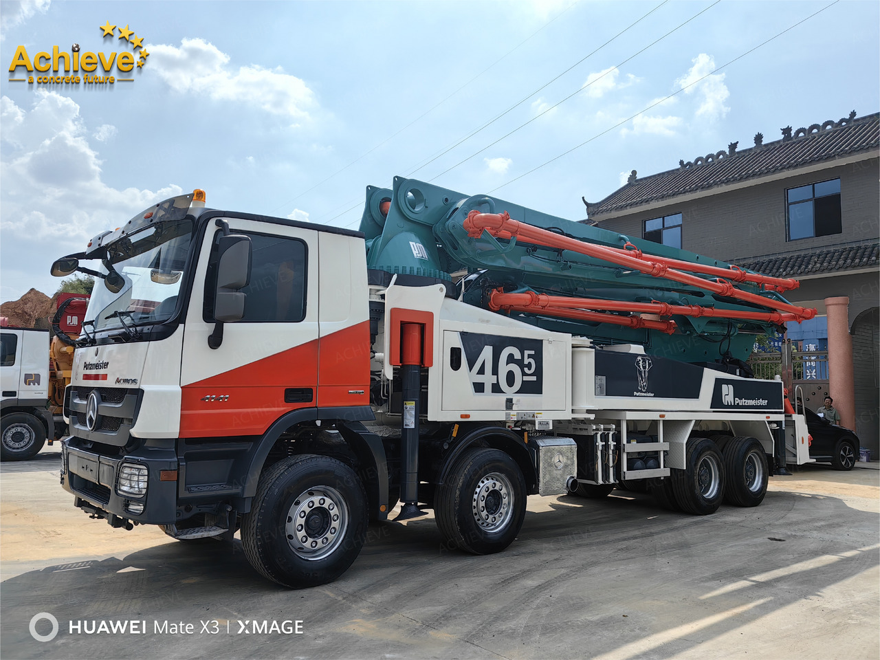 Putzmeister Compact Truck-Mounted Concrete Pump M46-5 【ACHIEVE】TOP CONDITION!!! - Concrete pump truck: picture 2 Putzmeister Compact Truck-Mounted Concrete Pump M46-5 【ACHIEVE】TOP CONDITION!!! - Concrete pump truck: picture 2