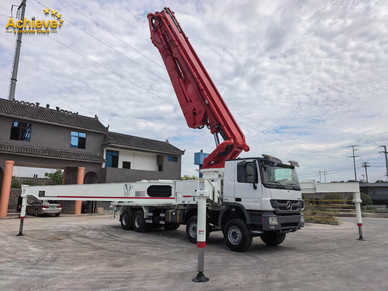 Putzmeister Putzmeister M56-4RZ Actros 4141Mercedes-Benz Concrete pump truck 【ACHIEVE】TOP CONDITION!!! - Concrete pump truck: picture 1 Putzmeister Putzmeister M56-4RZ Actros 4141Mercedes-Benz Concrete pump truck 【ACHIEVE】TOP CONDITION!!! - Concrete pump truck: picture 1