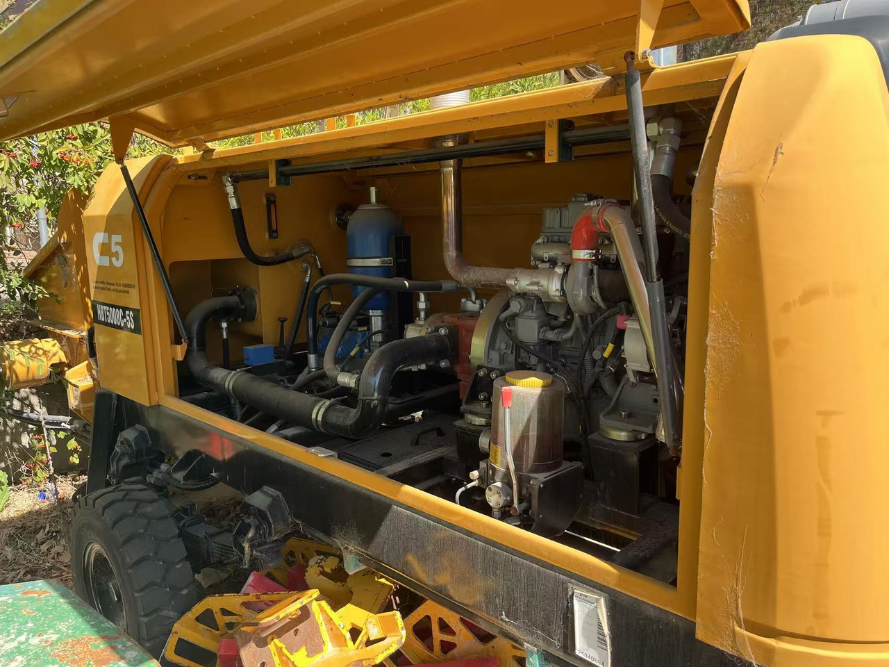 SANY HBT5008C-5S - Stationary concrete pump: picture 4 SANY HBT5008C-5S - Stationary concrete pump: picture 4