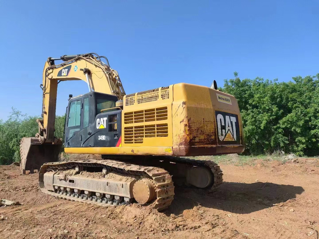 Caterpillar 349D, 349D2 Original Color Heavy Mining Machine - Crawler excavator: picture 3 Caterpillar 349D, 349D2 Original Color Heavy Mining Machine - Crawler excavator: picture 3