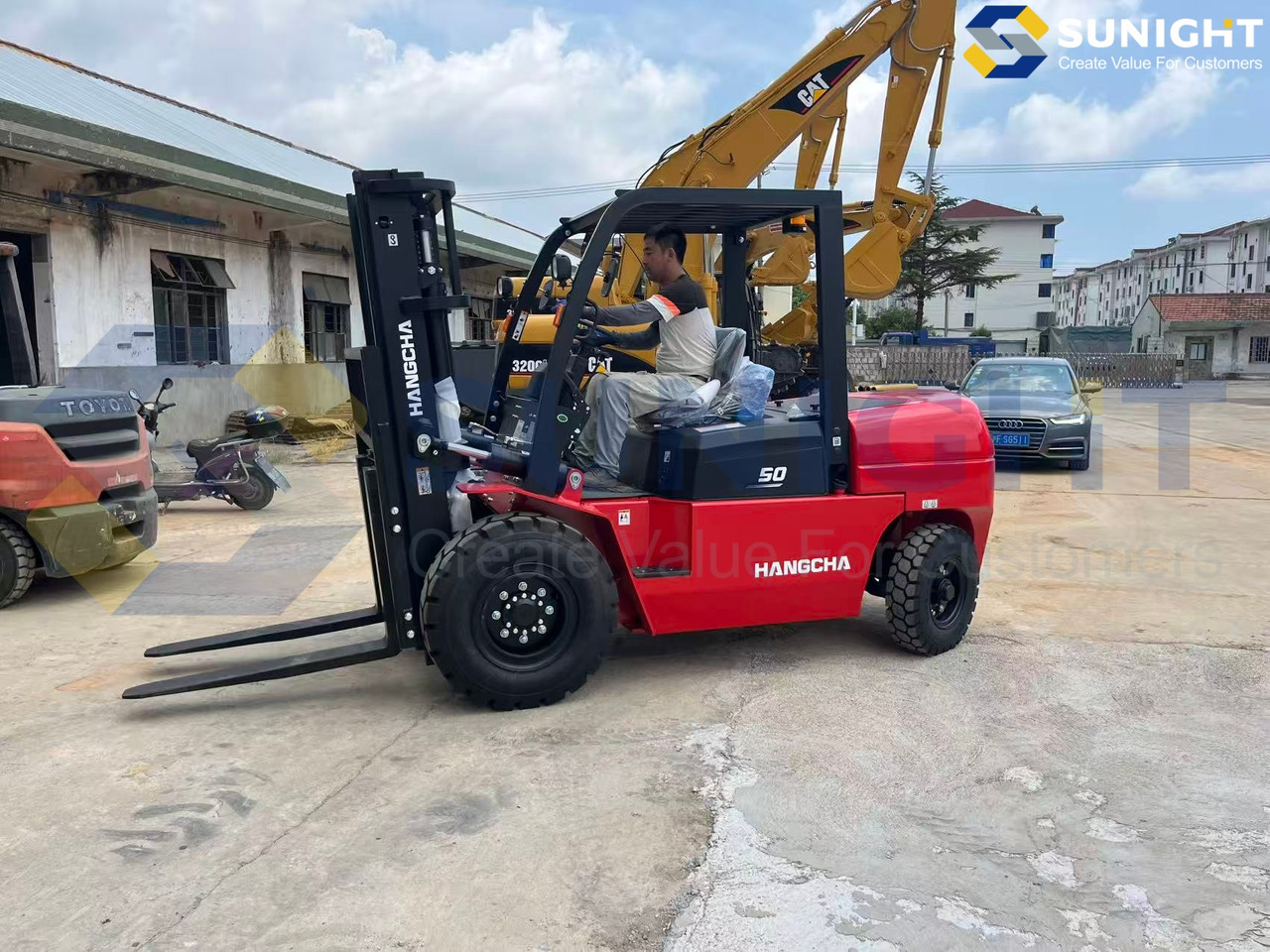 HANGCHA CPCD50 Forklift Brand New Condition - Diesel forklift: picture 4 HANGCHA CPCD50 Forklift Brand New Condition - Diesel forklift: picture 4