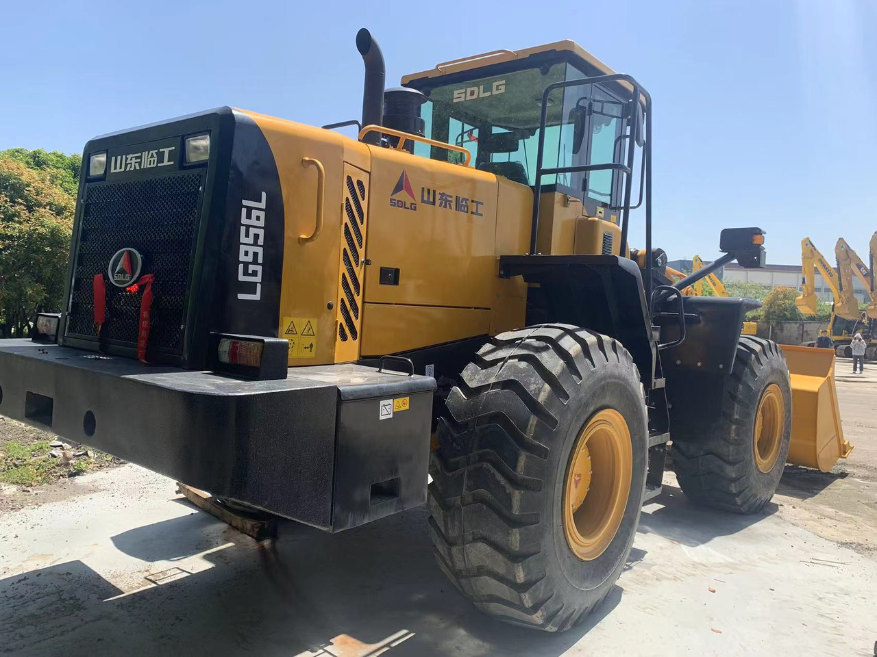 SDLG Payloader LG956, LG958, LG953 Wheel Loader - Wheel loader: picture 5 SDLG Payloader LG956, LG958, LG953 Wheel Loader - Wheel loader: picture 5