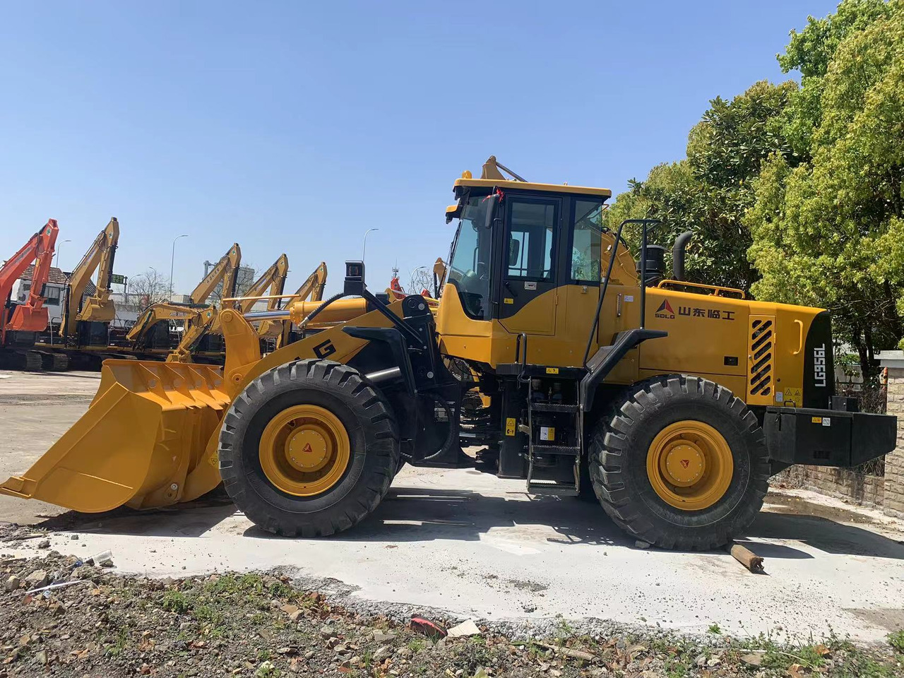SDLG Payloader LG956, LG958, LG953 Wheel Loader - Wheel loader: picture 2 SDLG Payloader LG956, LG958, LG953 Wheel Loader - Wheel loader: picture 2