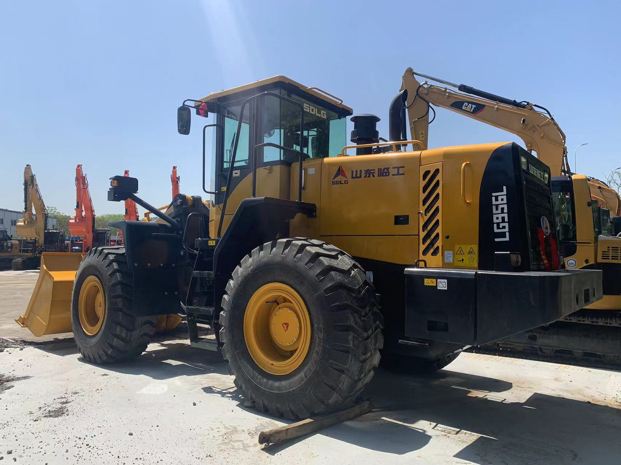 SDLG Payloader LG956, LG958, LG953 Wheel Loader - Wheel loader: picture 1 SDLG Payloader LG956, LG958, LG953 Wheel Loader - Wheel loader: picture 1