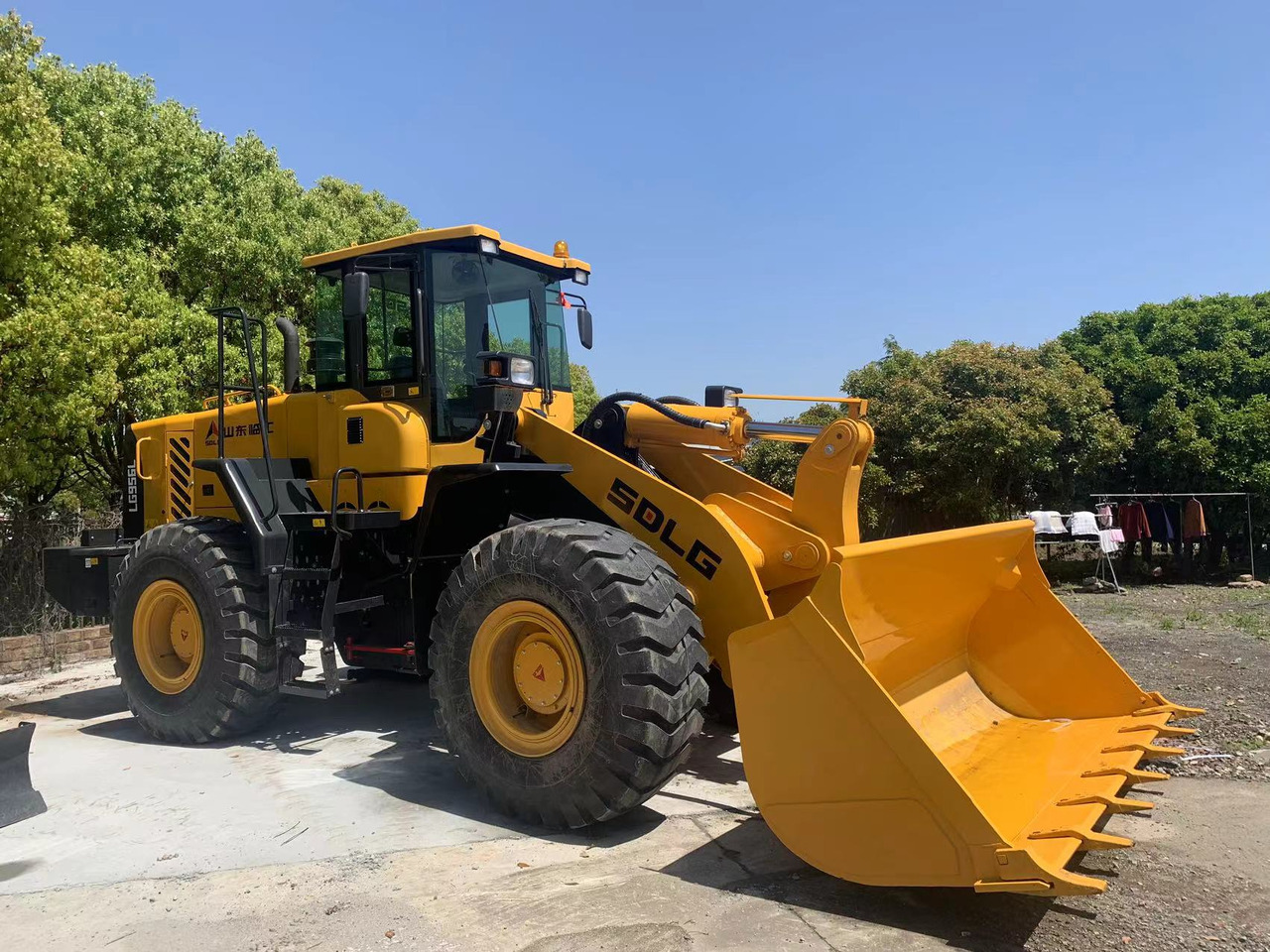 SDLG Payloader LG956, LG958, LG953 Wheel Loader - Wheel loader: picture 4 SDLG Payloader LG956, LG958, LG953 Wheel Loader - Wheel loader: picture 4