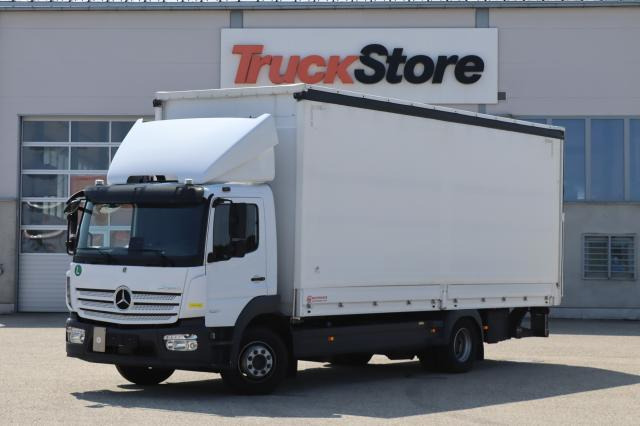 Curtainsider truck Mercedes-Benz Atego 1527L EDSCHA: picture 1