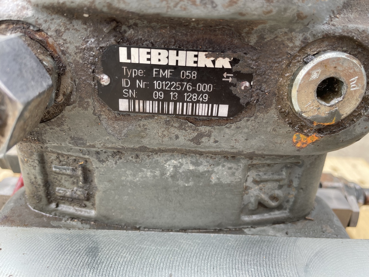 LIEBHERR Fmf 058 - Hydraulic motor for Excavator: picture 5 LIEBHERR Fmf 058 - Hydraulic motor for Excavator: picture 5