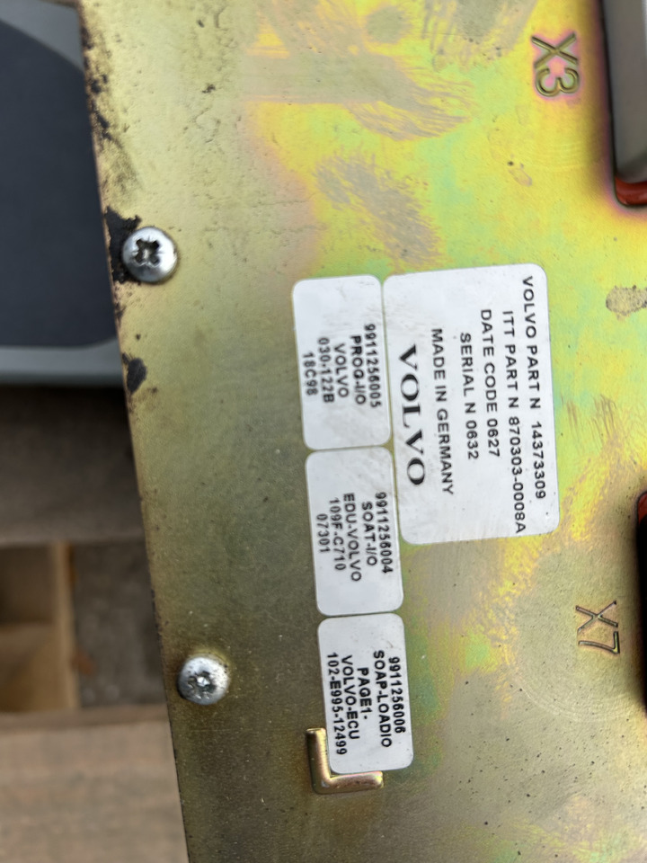 Volvo EW140 - ECU for Wheel excavator: picture 2 Volvo EW140 - ECU for Wheel excavator: picture 2
