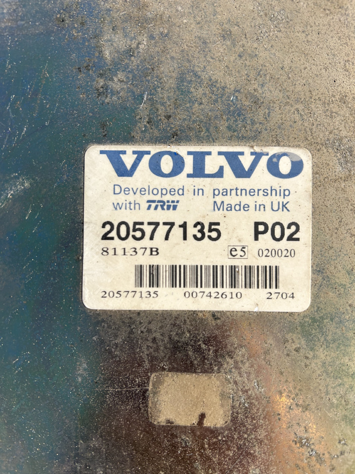 Volvo EW160B - ECU for Wheel excavator: picture 4 Volvo EW160B - ECU for Wheel excavator: picture 4