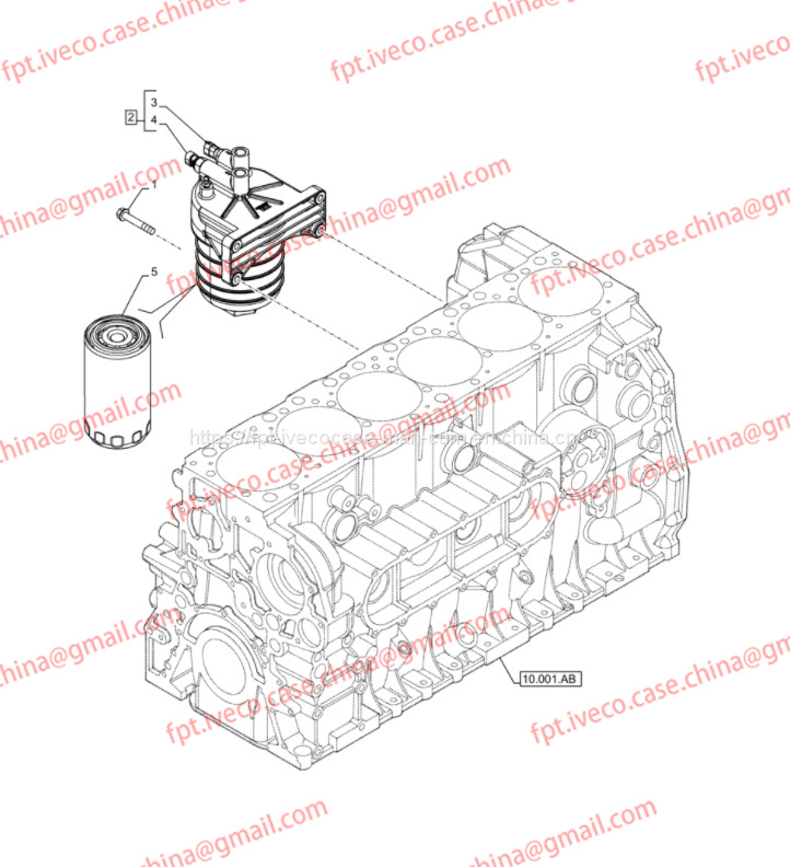FPT IVECO CASE Cursor9 Euro 6 F2CFE612 A/B/D F2CFE614A*B041/F2CGE614F*V004 5802431166 Fuel Filter5801439820/504350911 - Fuel filter: picture 3 FPT IVECO CASE Cursor9 Euro 6 F2CFE612 A/B/D F2CFE614A*B041/F2CGE614F*V004 5802431166 Fuel Filter5801439820/504350911 - Fuel filter: picture 3