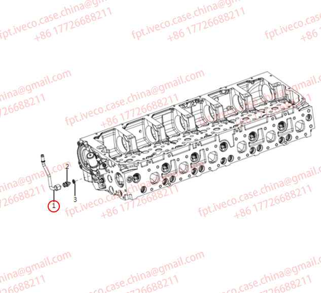FPT IVECO CASE Cursor9 F2CFE614A*B041/F2CGE614F*V004 5802431166 TUBE500331700 - Engine and parts for Truck: picture 3 FPT IVECO CASE Cursor9 F2CFE614A*B041/F2CGE614F*V004 5802431166 TUBE500331700 - Engine and parts for Truck: picture 3