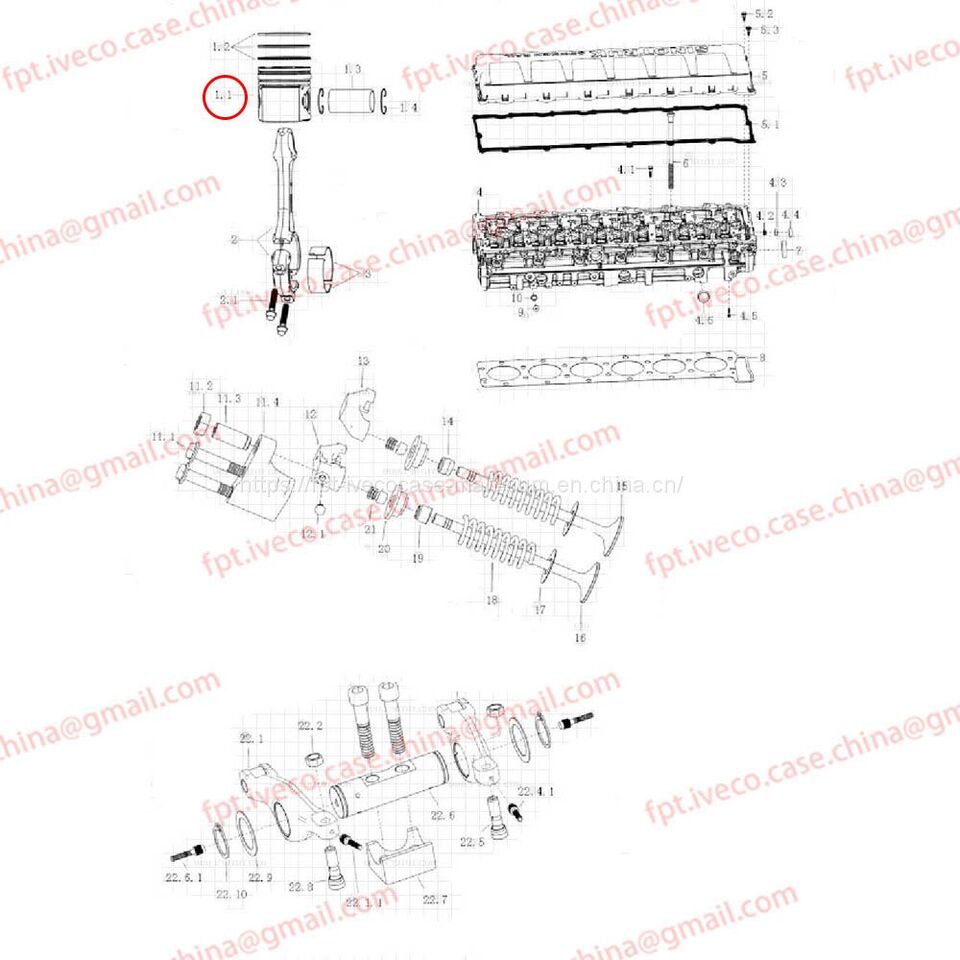 MAN D2066 piston 02511-0771 - Piston/ Ring/ Bushing for Truck: picture 1 MAN D2066 piston 02511-0771 - Piston/ Ring/ Bushing for Truck: picture 1