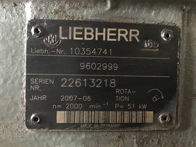 Liebherr A11V075 - Hydraulic pump: picture 2 Liebherr A11V075 - Hydraulic pump: picture 2
