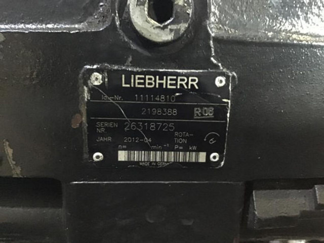 Liebherr A4VG125 - Hydraulic pump: picture 3 Liebherr A4VG125 - Hydraulic pump: picture 3