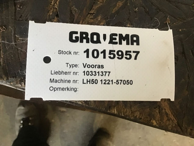 Liebherr Frontaxle - Front axle: picture 1 Liebherr Frontaxle - Front axle: picture 1