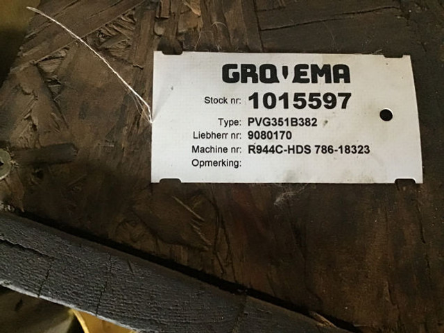 Liebherr PVG351B 332 - Hydraulic pump: picture 3 Liebherr PVG351B 332 - Hydraulic pump: picture 3