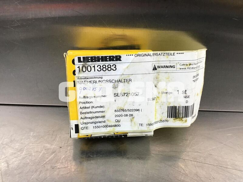 Liebherr Proximity Switch - Sensor: picture 1 Liebherr Proximity Switch - Sensor: picture 1