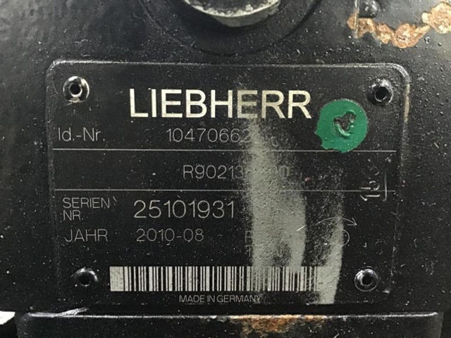 Liebherr Pump - Hydraulic pump: picture 4 Liebherr Pump - Hydraulic pump: picture 4