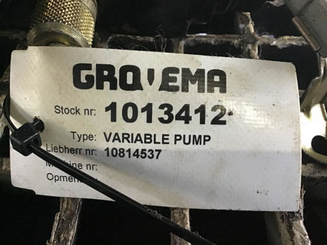 Liebherr Pump - Hydraulic pump: picture 5 Liebherr Pump - Hydraulic pump: picture 5