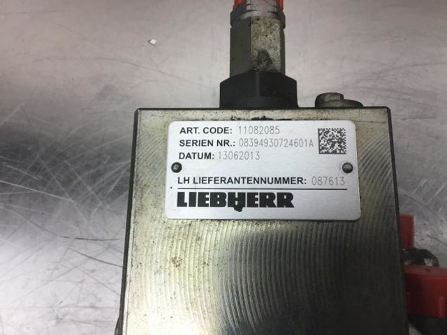 Liebherr Safety Valve - Electrical system: picture 2 Liebherr Safety Valve - Electrical system: picture 2