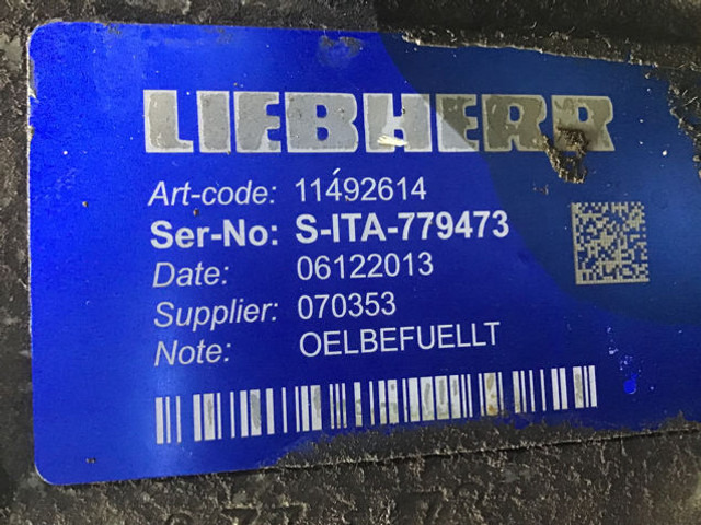 Liebherr Travel Gearbox - Gearbox: picture 4 Liebherr Travel Gearbox - Gearbox: picture 4