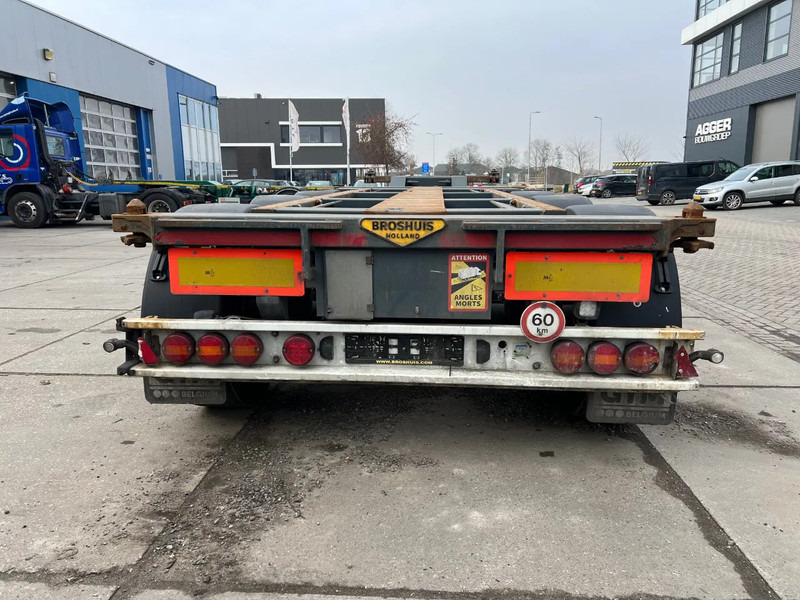 Broshuis MFCC / 2x Extendable / SAF + Disc / 1x Lift Axle / 45FT - Container transporter/ Swap body semi-trailer: picture 2 Broshuis MFCC / 2x Extendable / SAF + Disc / 1x Lift Axle / 45FT - Container transporter/ Swap body semi-trailer: picture 2
