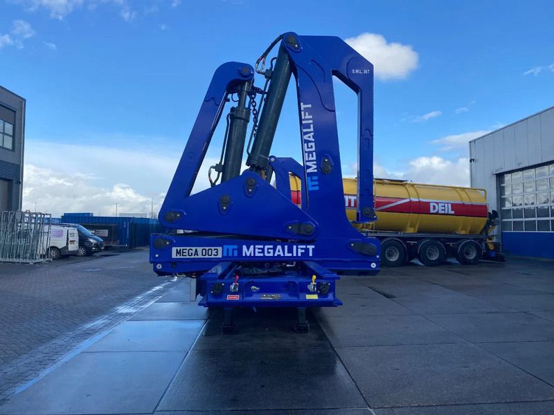 Dennison Megalift / Side Loader / Zijlader / 45 FT / Steering Axle - Container transporter/ Swap body semi-trailer: picture 5 Dennison Megalift / Side Loader / Zijlader / 45 FT / Steering Axle - Container transporter/ Swap body semi-trailer: picture 5