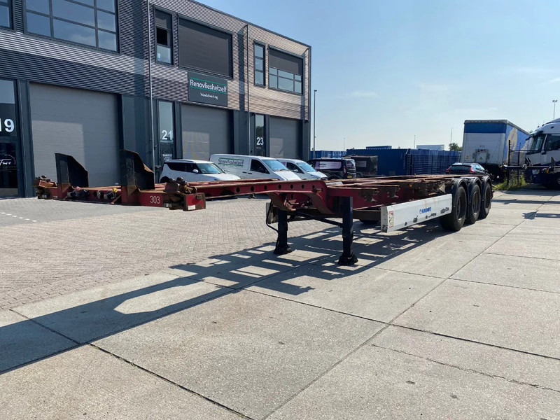 Krone SD 27 / container chassis / BPW + Disc / 1x Lift Axle - Container transporter/ Swap body semi-trailer: picture 4 Krone SD 27 / container chassis / BPW + Disc / 1x Lift Axle - Container transporter/ Swap body semi-trailer: picture 4