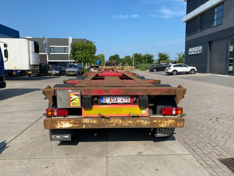 Krone SD 27 / container chassis / BPW + Disc / 1x Lift Axle - Container transporter/ Swap body semi-trailer: picture 2 Krone SD 27 / container chassis / BPW + Disc / 1x Lift Axle - Container transporter/ Swap body semi-trailer: picture 2