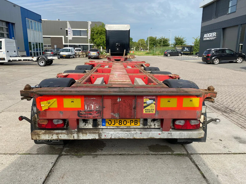 Pacton T3-010 Multi / 3x Extendable / 1x Lift Axle - Container transporter/ Swap body semi-trailer: picture 2 Pacton T3-010 Multi / 3x Extendable / 1x Lift Axle - Container transporter/ Swap body semi-trailer: picture 2