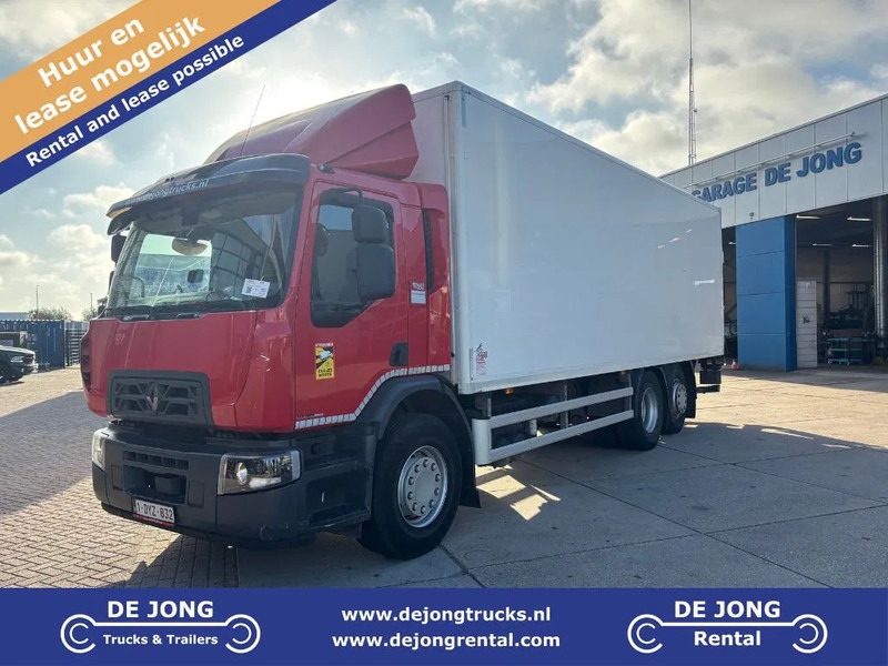 Renault D WIDE 320 6x2/4 / Closed box / Dhollandia - Box truck: picture 1 Renault D WIDE 320 6x2/4 / Closed box / Dhollandia - Box truck: picture 1