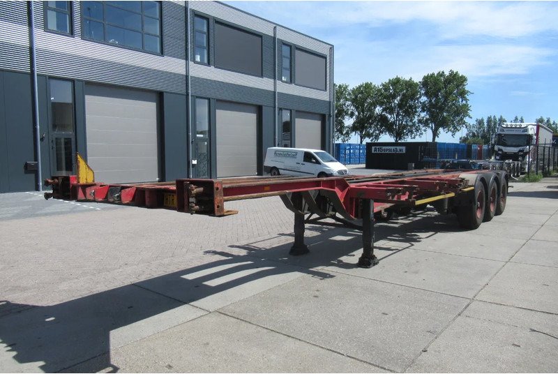 Renders Container Chassis / Extendable on rear / BPW + drum - Container transporter/ Swap body semi-trailer: picture 3 Renders Container Chassis / Extendable on rear / BPW + drum - Container transporter/ Swap body semi-trailer: picture 3