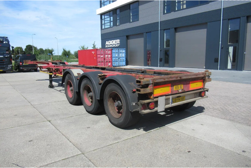 Renders Container Chassis / Extendable on rear / BPW + drum - Container transporter/ Swap body semi-trailer: picture 2 Renders Container Chassis / Extendable on rear / BPW + drum - Container transporter/ Swap body semi-trailer: picture 2