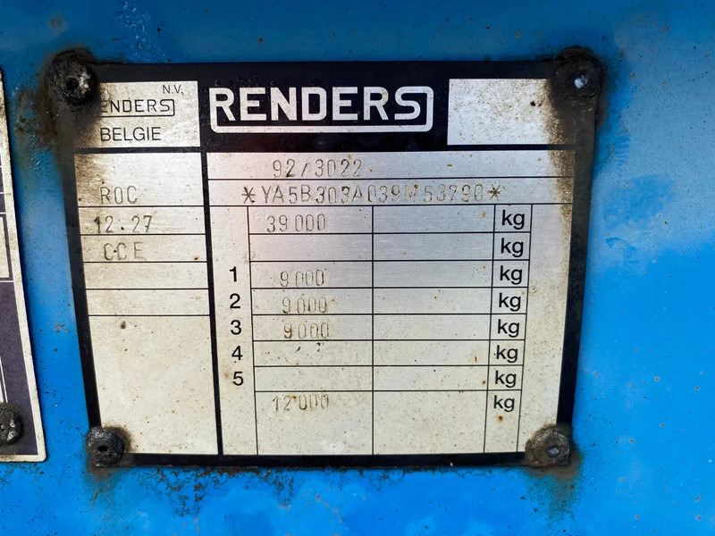 Container transporter/ Swap body semi-trailer Renders Container chassis / Mercedes + Disc / 1x Lift Axle / 1x Extendable: picture 9 Container transporter/ Swap body semi-trailer Renders Container chassis / Mercedes + Disc / 1x Lift Axle / 1x Extendable: picture 9