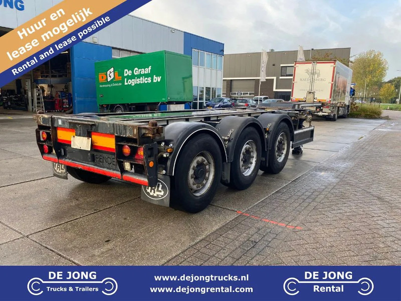 Renders Euro 800 3DFCST / Container Chassis / 45FT / 1x Lift Axle / 2x Extendable - Container transporter/ Swap body semi-trailer: picture 1 Renders Euro 800 3DFCST / Container Chassis / 45FT / 1x Lift Axle / 2x Extendable - Container transporter/ Swap body semi-trailer: picture 1
