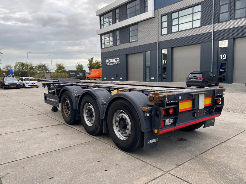 Renders Euro 800 3DFCST / Container Chassis / 45FT / 1x Lift Axle / 2x Extendable - Container transporter/ Swap body semi-trailer: picture 3 Renders Euro 800 3DFCST / Container Chassis / 45FT / 1x Lift Axle / 2x Extendable - Container transporter/ Swap body semi-trailer: picture 3