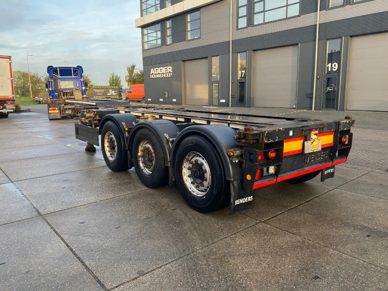 Renders Euro 800 3DFCST / Container Chassis / 45FT / 1x Lift Axle / 2x Extendable - Container transporter/ Swap body semi-trailer: picture 2 Renders Euro 800 3DFCST / Container Chassis / 45FT / 1x Lift Axle / 2x Extendable - Container transporter/ Swap body semi-trailer: picture 2