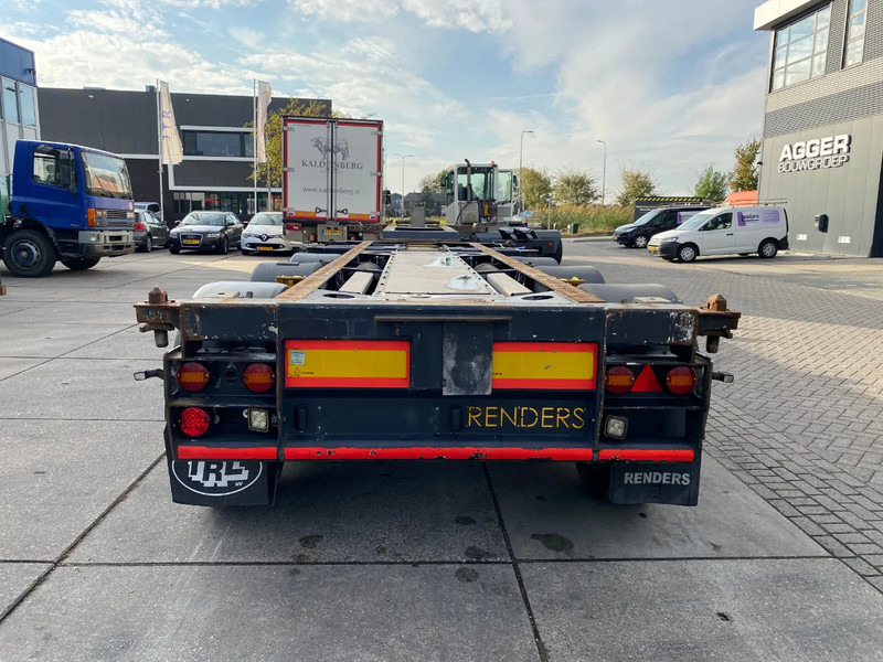 Renders Euro 800 3DFCST / Container Chassis / 45FT / 1x Lift Axle / 2x Extendable - Container transporter/ Swap body semi-trailer: picture 2 Renders Euro 800 3DFCST / Container Chassis / 45FT / 1x Lift Axle / 2x Extendable - Container transporter/ Swap body semi-trailer: picture 2