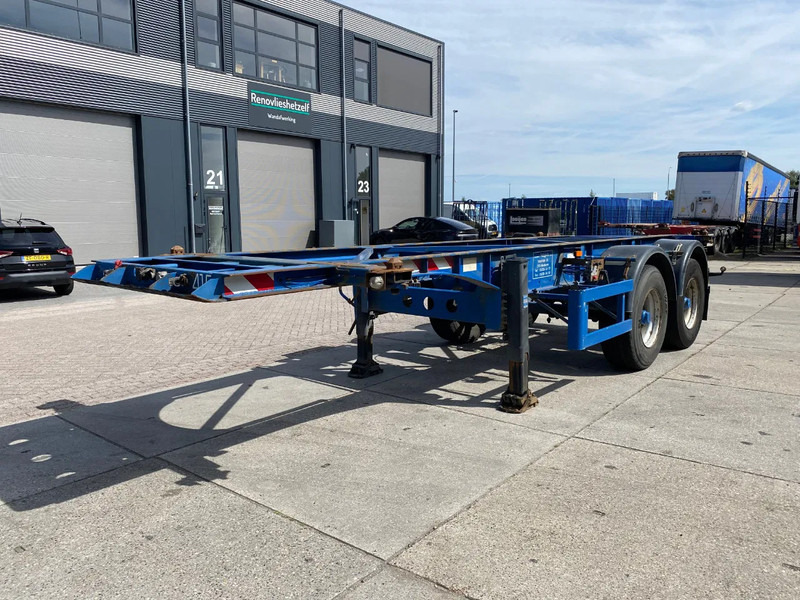 TURBO'S HOET 20 FT Container Chassis / APK t/m 3-2026 / BPW + Drum - Container transporter/ Swap body semi-trailer: picture 4 TURBO'S HOET 20 FT Container Chassis / APK t/m 3-2026 / BPW + Drum - Container transporter/ Swap body semi-trailer: picture 4