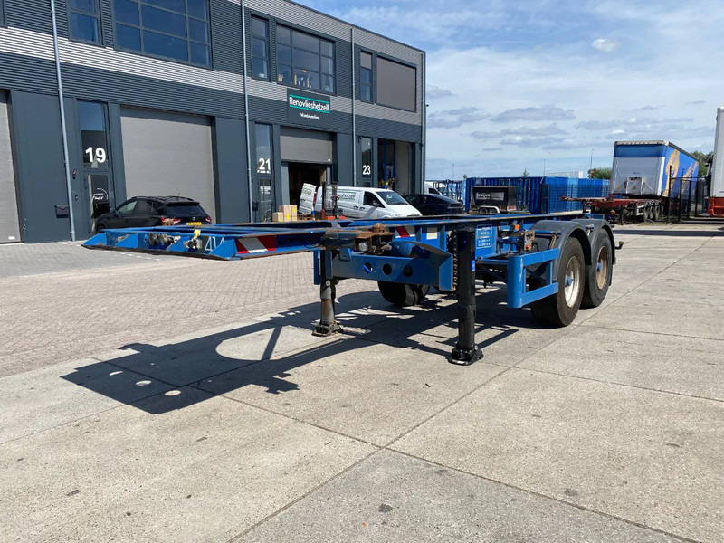 TURBO'S HOET 20 FT Container Chassis / APK t/m 3-2026 / BPW + Drum - Container transporter/ Swap body semi-trailer: picture 4 TURBO'S HOET 20 FT Container Chassis / APK t/m 3-2026 / BPW + Drum - Container transporter/ Swap body semi-trailer: picture 4