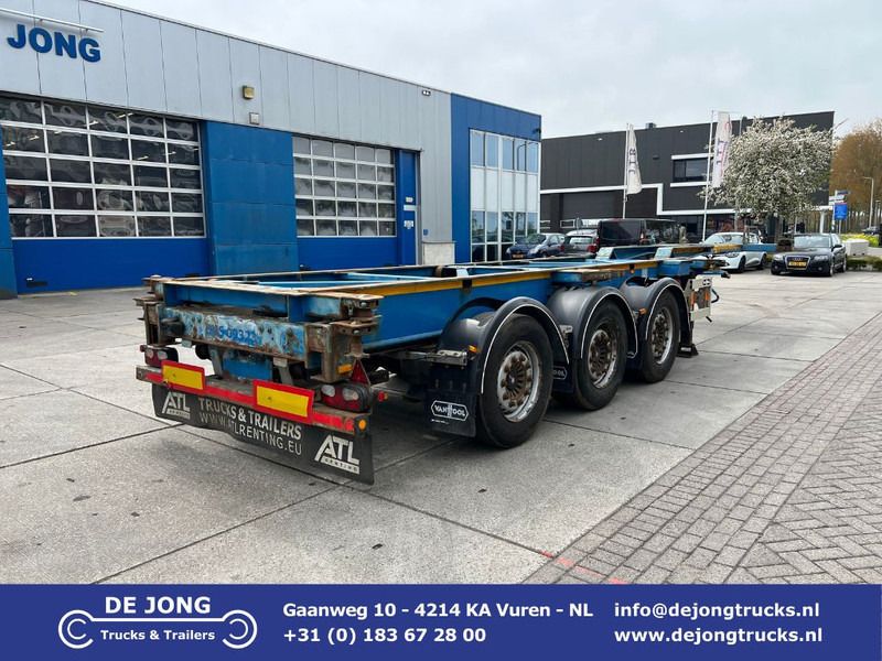 Van Hool 3B0079 Chassis / Extendable / SAF + Disc - Container transporter/ Swap body semi-trailer: picture 1 Van Hool 3B0079 Chassis / Extendable / SAF + Disc - Container transporter/ Swap body semi-trailer: picture 1
