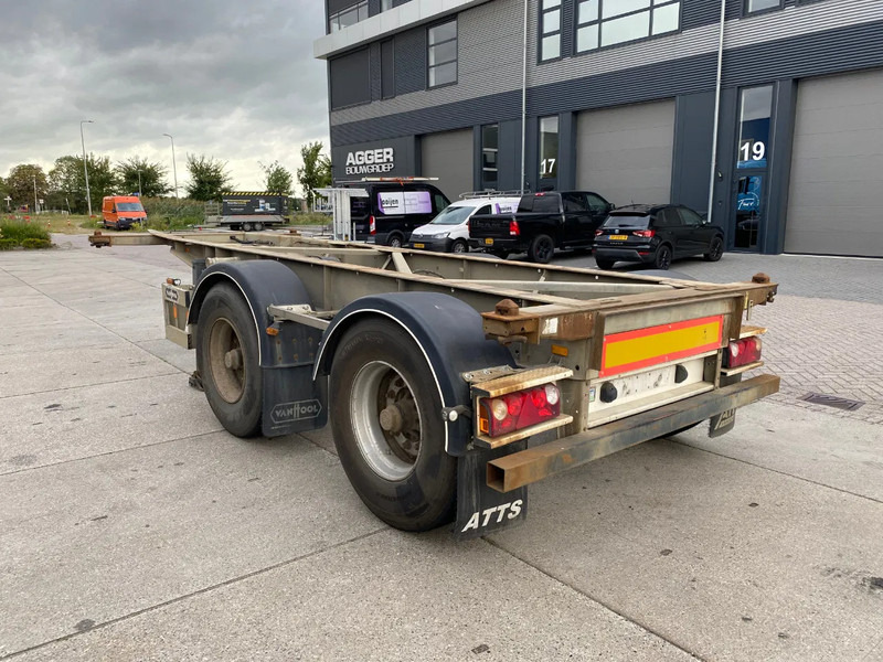 Van Hool Container Chassis / 20 FT / BPW - Container transporter/ Swap body semi-trailer: picture 3 Van Hool Container Chassis / 20 FT / BPW - Container transporter/ Swap body semi-trailer: picture 3