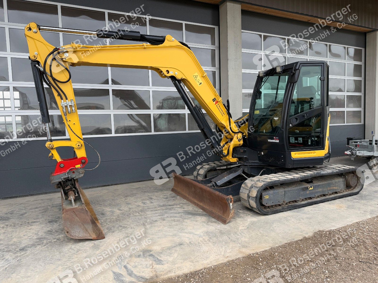 Yanmar Vio 80 Minibagger / nur 2065h / BJ2017 / TOP - Mini excavator: picture 1 Yanmar Vio 80 Minibagger / nur 2065h / BJ2017 / TOP - Mini excavator: picture 1